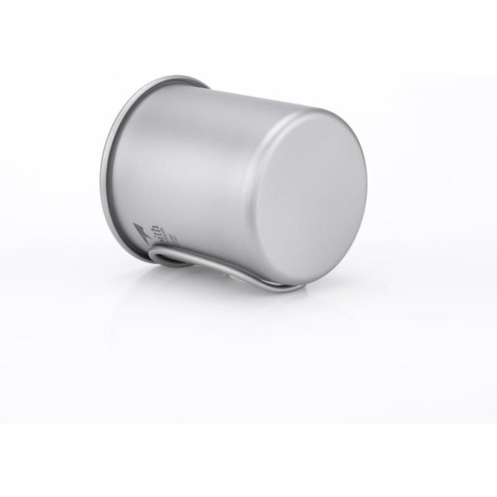 Складані титанові чашки для води, напої, кемпінгові чашки без кришки, надлегкі портативні туристичні кружки 40 г 220 мл, 3200