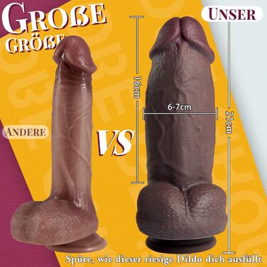 Діаметром XXL чорний фалоімітатор великий реалістичний товстий анальний фалоімітатор силіконовий пеніс з присоскою 21 см гігантський анальний фалоімітатор BBC з венами та яєчками для чоловіків та жінок секс-іграшки, 7