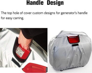 Всепогодний чохол для генераторів EU2200i, EU2000, EU2200IC, EU2000i, EU2000i та Yamaha 2000. Захистіть свій генератор від негоди за допомогою нашого надійного рішення для зберігання YZ-GA1212SL.