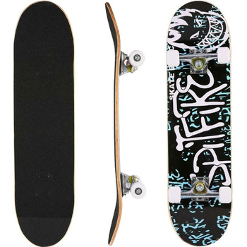 Скейтборд 31" Fashion Double Kick 7-шаровий канадський клен – повний компліт для дітей 5-8 років, підлітків та дорослих, модний дизайн