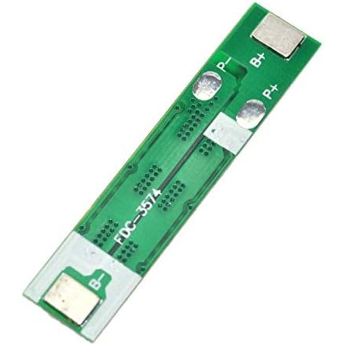 Плата захисту акумулятора BMS PCM, 5 шт., 1S 15A 3.7V Li-Ion Lithium Liv
