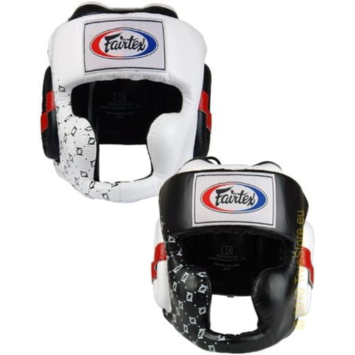 Шолом Fairtex Sparring HG10 білий/чорний L