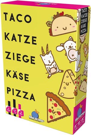 Піца тако з козячим сиром, гра для вечірок, карткова гра, 2-8 гравців, вік 8, 10 хвилин, німецька мова