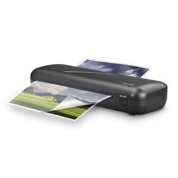Ламінатор Hama Laminator plus ламінуючі пакети (A4, A5, A6, візитні картки, комплект ламінатора, включаючи пакети для ламінатора, машину для холодного та гарячого ламінування, а також аксесуари, 80-125 мікрон)