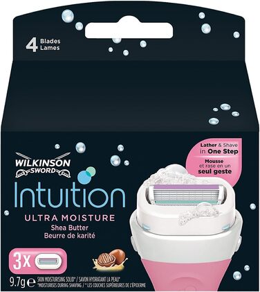 Леза Wilkinson Sword Intuition Revitalising Care 'Pomegranate', 2 x 3 шт. и, 2