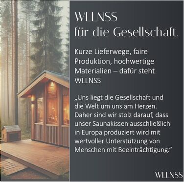 Подушка для сауни 25 x 35 см, яку можна прати, термостійка, виготовлена в ЄС, подушка для голови як опора для шиї - швидковисихаюча подушка, найкраща гігієна сауни - аксесуар для підголівника в сауні