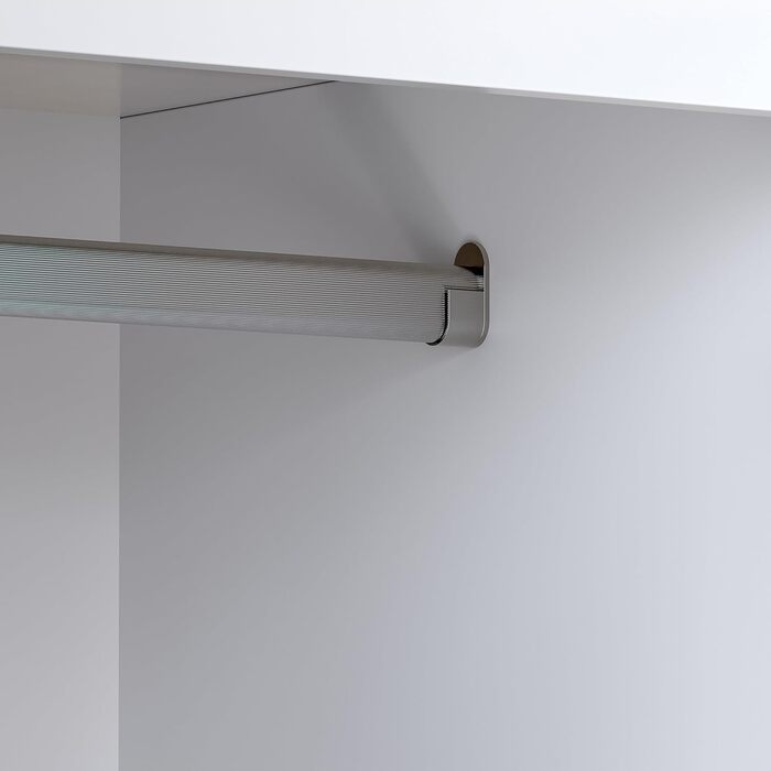 Дитяча шафа Sandnes з 2 дверима та 1 шухлядою, штанга для одягу, дитяча кімната, 123 x 60 x 40 см, м&39ятно-зелений/білий