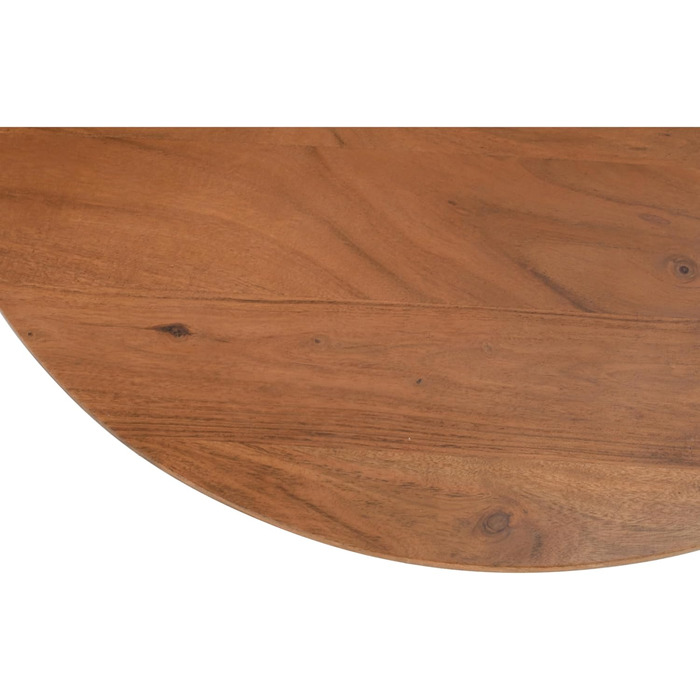 Кругла стільниця SAM Brasilia 90 x 90 см Масив акації Колір горіх Швейцарський край Легка в догляді дерев&39яна стільниця своїми руками Підходить для обідніх/барних столів/кухонь 90 x 90 см кольору горіха