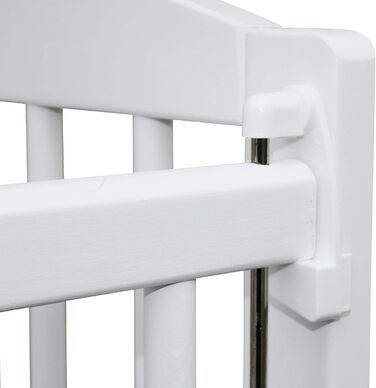 Дитяче ліжко Micoland Mobile Bed Bed 90x40 см з масиву дерева з матрацом та водонепроникним захисним чохлом