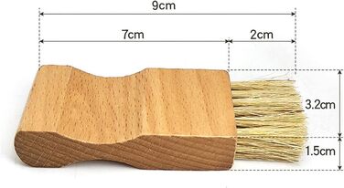 Портативна щітка для взуття Інструмент для полірування масла Щетина Щітка для взуття Міні-щітка