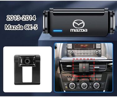 Автомобільний мобільний телефон автомобільний тримач для Mazda CX-5 2013-2014, мобільний телефон тримач захист від подряпин телефо