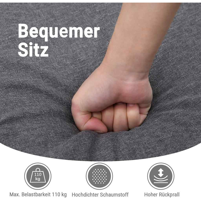 Масажне крісло vidaXL, крісло-реклайнер з регульованою спинкою, крісло для телевізора, розслаблююче крісло з функцією вібрації, м&39яке крісло-реклайнер, темно-сіра тканина