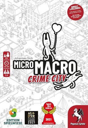 Видання Spielwiese) *Гра року 2021* *Гра року 2021, 59060G MicroMacro Crime City (