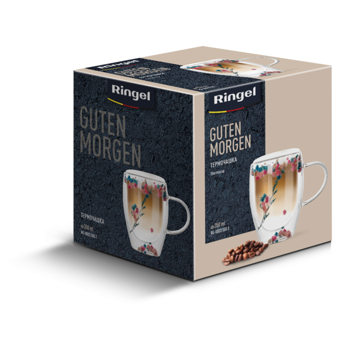 Чашка з подвійною стінкою Ringel Guten Morgen Blume, 350 мл (7067150)