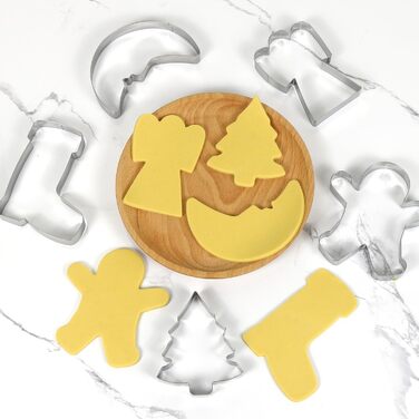 Набір формочок для різдвяного печива 5 шт Cadimus