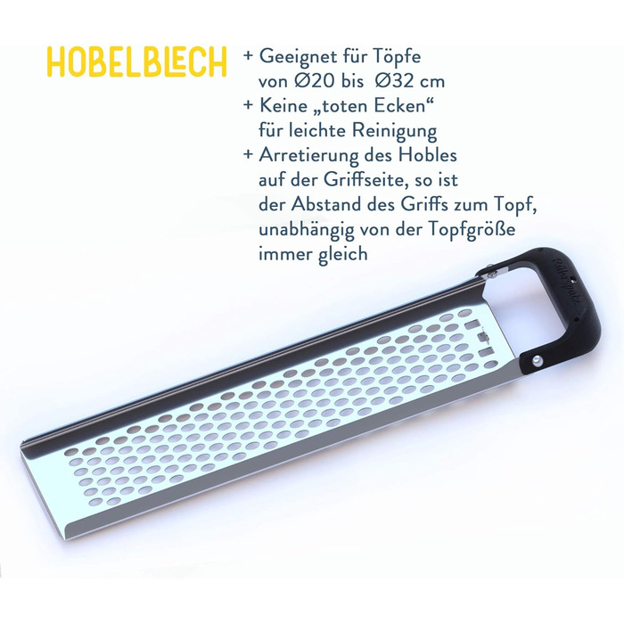 Слайсер Rhrspatz з нержавіючої сталі Spaetzle з функцією перемішування, дуже великий контейнер для тіста, готуйте шпецле в 4 рази