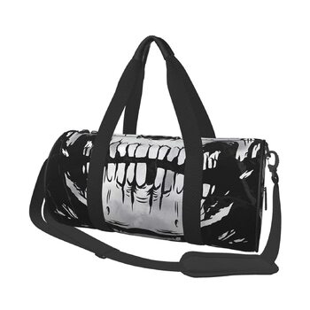 Спортивна сумка з дизайном черепа, для фітнесу, подорожей та багажу, велика дорожня сумка, сумка на нічліг та на вихідні для жінок та чоловіків
