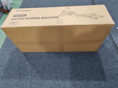 Водний веслувальний тренажер MERACH, складний, дерев&39яний, матеріал каучукове дерево та зручне сидіння, з ексклюзивним додатком з інтерактивною картою, захопливий досвід веслування, ідеально підходить для домашнього фітнесу R28 каучукове дерево