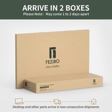 Електричний стіл FEZIBO для роботи стоячи зі скляною стільницею, регульована висота, 140 x 60 см, стіл для домашнього офісу, з портами зарядки USB-A-C, біла рама/біла стільниця