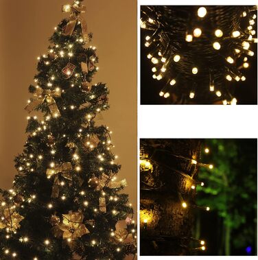 Світлодіодні гірлянди на батарейках, 8 режимів та таймер YOSION