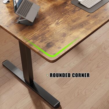 Електричний регульований по висоті стіл, з підставкою для монітора, комп'ютерний стіл, з 2 функціями зберігання по висоті, для спа