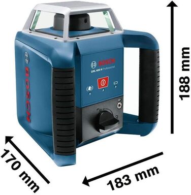 Поворотно-нівельний лазер Bosch Professional GRL 400 H Кейс LR 1