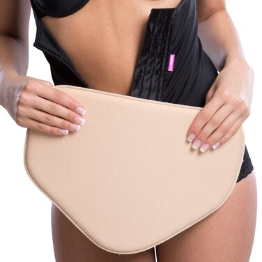 Високоякісна компресійна підкладка для післяопераційної підтримки та лікування лімфедеми (бежевий, L-XL) L-XL Skin