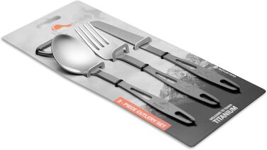 Набір столових приборів TOAKS - 3 предмети з титану