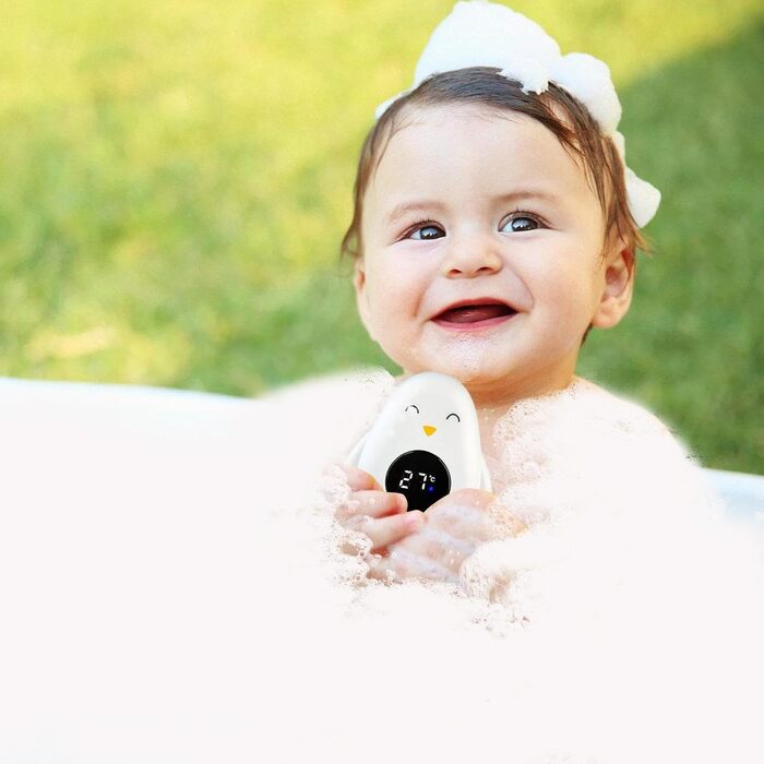 Термометр для дитячої ванни плаваючий цифровий вимірювач температури води та дитячої ванни Тестер температури на дисплеї, безпека,