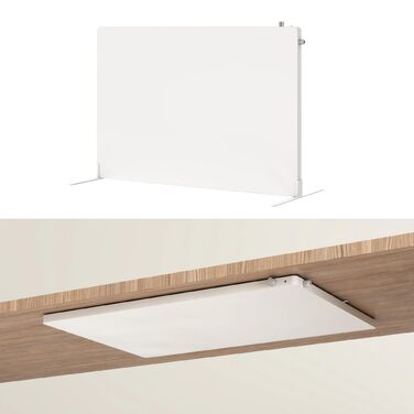 Інфрачервоний обігрівач Byecold, окремостоячий пристрій, 210 Вт, інфрачервоний електричний обігрівач, нагрівальна панель, обігрівач із захистом від цвілі, обігрівач для столу, обігрівач для підстолі, грілка для ніг, 210 Вт поворотна ручка