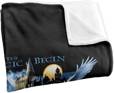 Гаррі Поттер Шовковиста ковдра Супер м&39яка 152 x 127 см