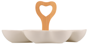 Блюдо LED Heart, 4 секції (7133180)