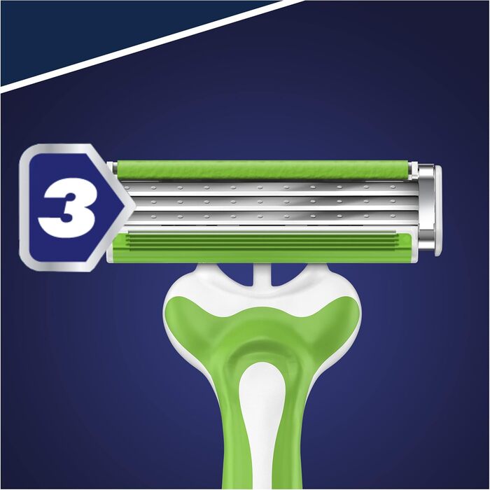 Одноразові чоловічі бритви Gillette Sensor3 Sensitive x6