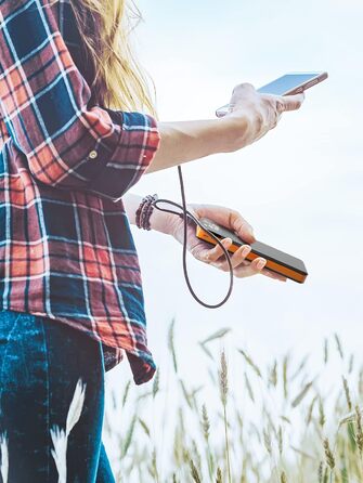 Зовнішній акумулятор із швидкою зарядкою, портативні пристрої Power Bank USB C із 3 входами та 3 виходами, світлодіодним дисплеєм, ліхтариком, сумісністю зі смартфоном, планшетом тощо, 30000mAh 25W PD3.0