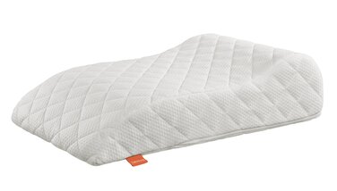 Улюблена 194489 Преміальна подушка для ніг з в&39язкоеластичним шаром (прошитована мікрофіброю подвійного в&39язання) приблизно 40 x 68 x 16,5 см, біла