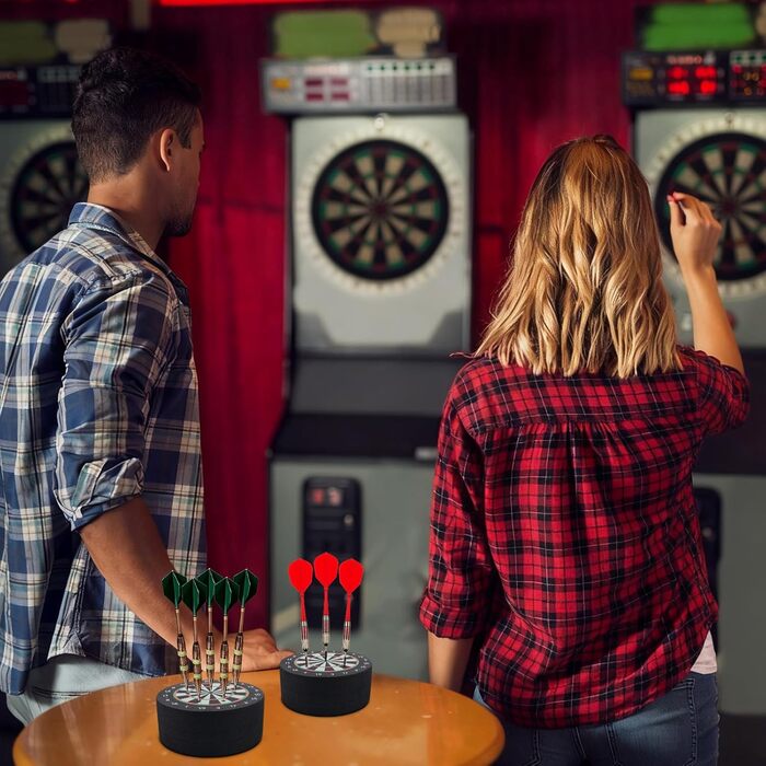 Міні-стрілки для дартсу 10 см тримач для дартсу, професійні аксесуари для дартсу для дому та клубу, чудовий подарунок, набір аксесуарів для дартсу з 2 предметів, підставка для дартсу