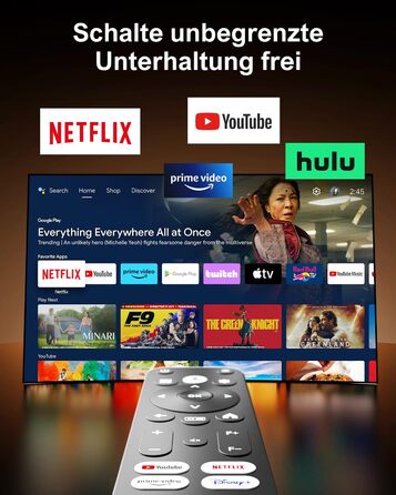 Проектор ULTIMEA 4K із підтримкою Android TV 11.0 із Netflix, портативний вуличний проектор із безпідставним дизайном під кутом 90, 600 ANSI люмен, Dolby Audio, 5G WiFi Bluetooth 5.3 Smart Projector, Nova C40