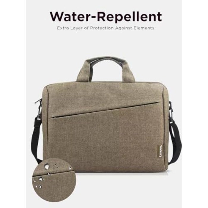 Сумка для ноутбука Lenovo для 39.6 см (15.6 дюйма) T210, коричнева, 15.6 зелена
