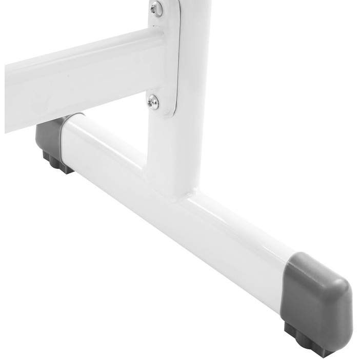 Дитячий комплект письмового столу зі стільцем, дитячий стіл та стілець з регульованою висотою, дитячий стіл для хлопчиків та дівчаток, молодіжний стіл (синій, білий)