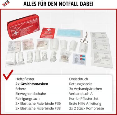 Автомобільна аптечка WALSER, автомобільна аптечка award very good*, автомобільна аптечка 2024, автомобільна аптечка, автомобільна