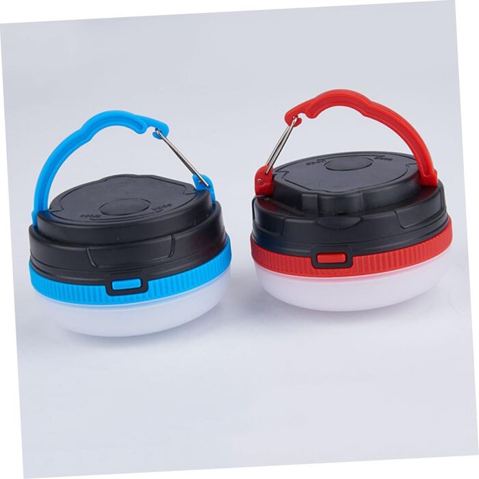 Комплекти електричних кемпінгових ліхтарів 6 кемпінгових ламп з абажуром червоного кольору для кемпінгу, намету, човна, риболовлі 2 шт. * 3 як зображено x 3 шт. середній x 3 шт., 3