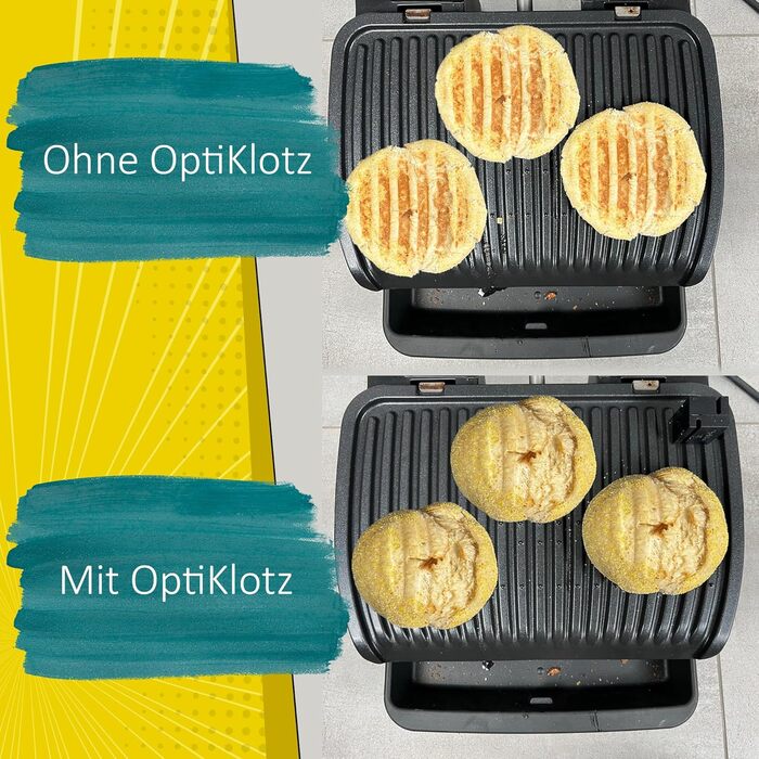 Оригінальна розпірка з безпечного для харчових продуктів силікону, сумісна з аксесуарами Tefal Optigrill, Optigrill XL, запобігає роздавлюванню продуктів, приготованих на грилі