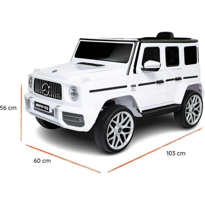 Електромобіль для дітей Офіційний з ліцензією 12 вольтовий акумулятор з пультом дистанційного керування 2.4 ГГц двері з MP3, 63 Sp