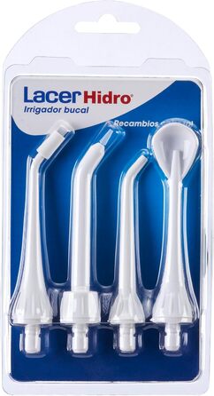 Іригатор для ротової порожнини з 4 картриджами, електричною щіткою та ополіскувачем, глибоке очищення, масаж ясен, очищення язика та підясенної зони, 10 рівнів тиску, відбілювання