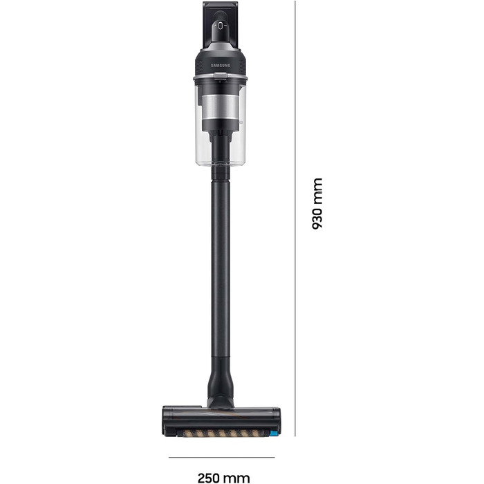 Акумуляторний пилосос Samsung Jet 95 Akku PetPRO, 210 Вт, вкл. запасний акумулятор, автономну зарядну станцію Z-Station та інші ак