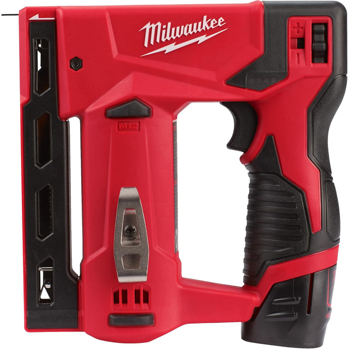 Степлер Milwaukee M12BST-202X, 2.0Ah 12В з акумулятором