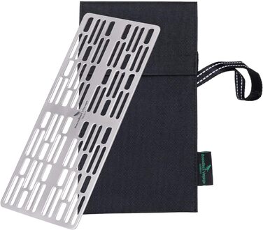 Титанова решітка для приготування їжі Решітка для гриля на відкритому повітрі Деревне вугілля Барбекю Сітка Тарілка для гриля Надл