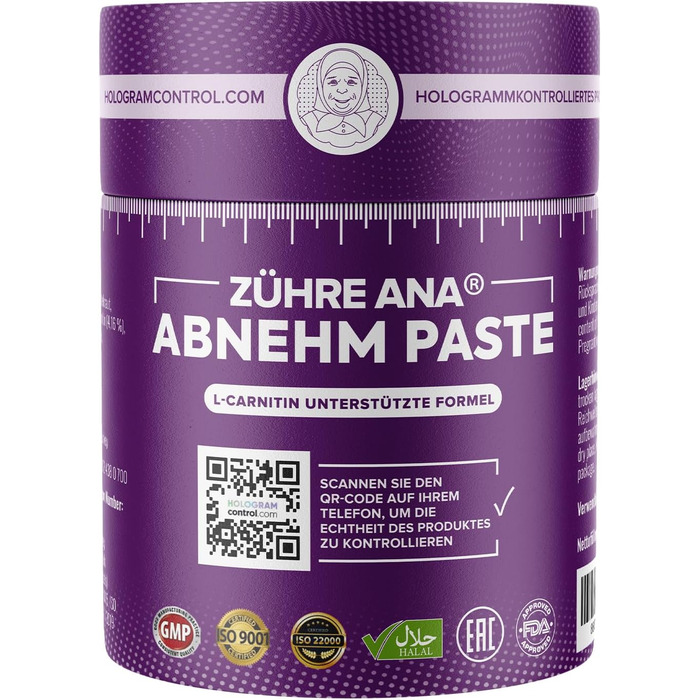 Паста Zühre Ana для схуднення