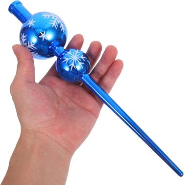 Різдвяна верхівка для ялинки 28 см IMIKEYA