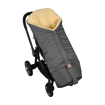 Муфта для ніг коляски Jona 2в1, антрацит, прибл. 105x47 см Антрацит